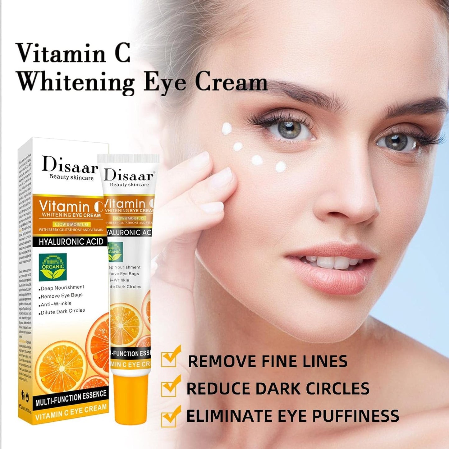 Crema Blanqueadora Contorno De Ojos