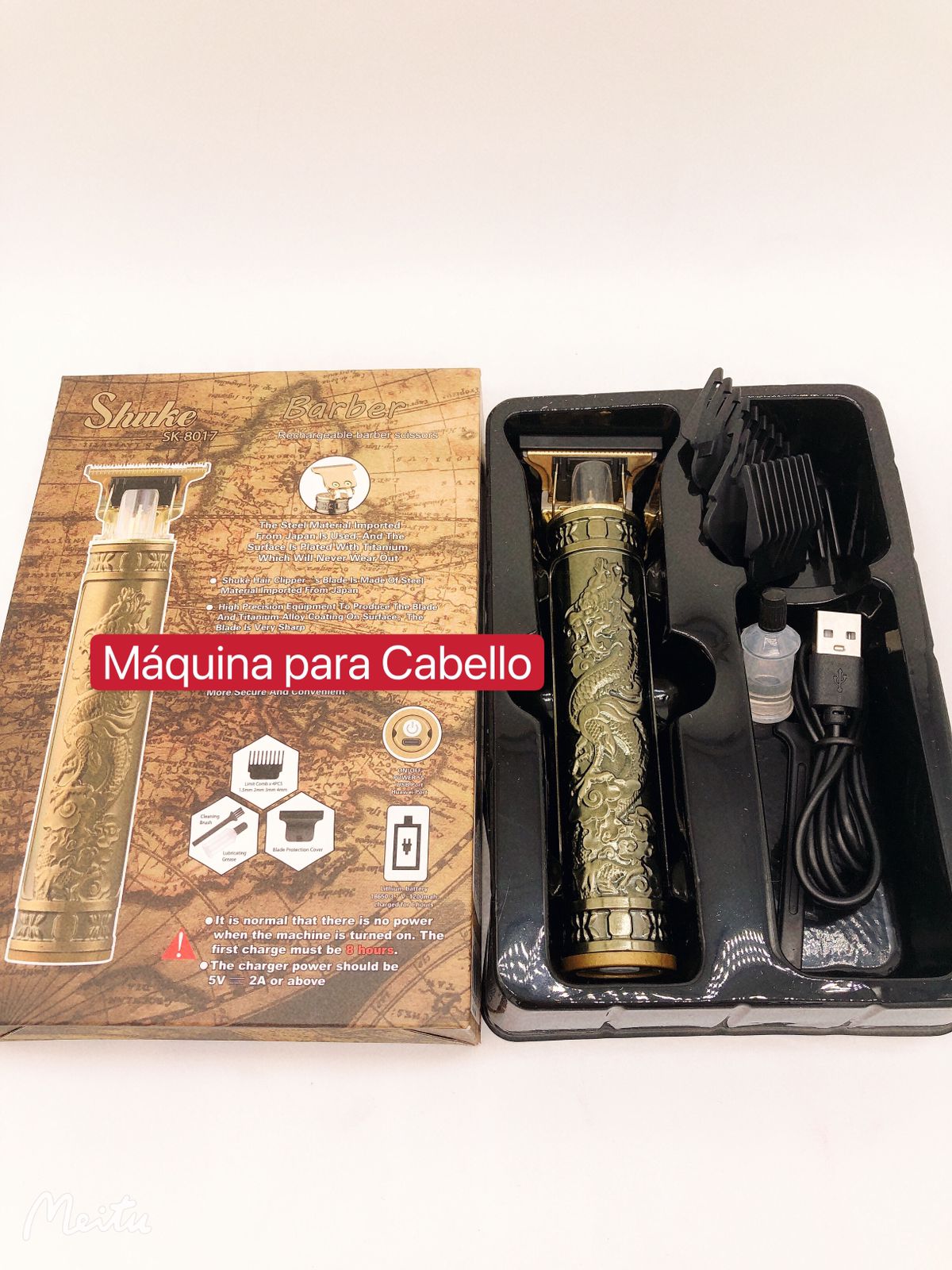 Maquina Rasuradora para Cabello