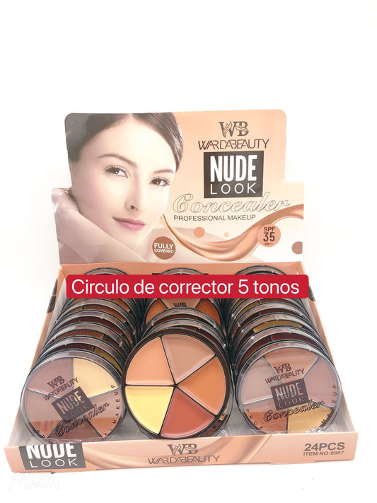 Circulo de Corrector 5 Tonos