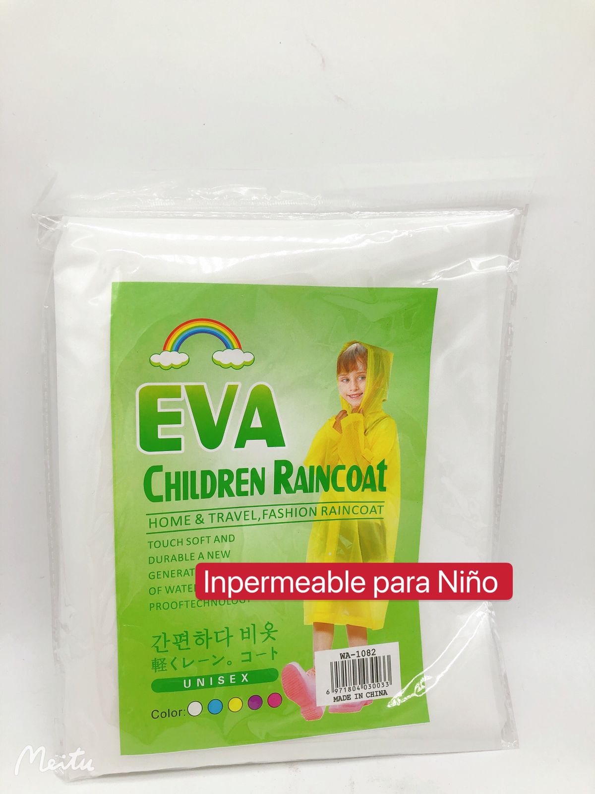 Inpermeable para Niño