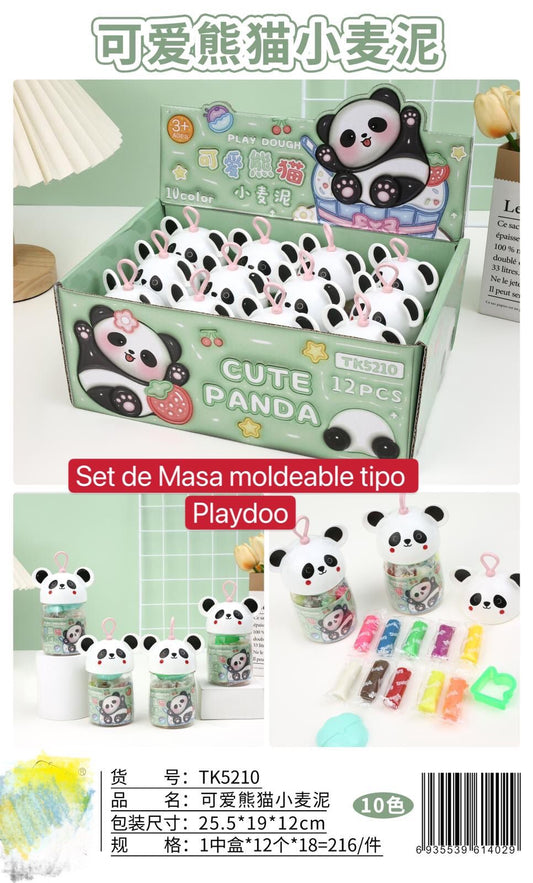 Set de Masa Moldeable Tipo Playdoo