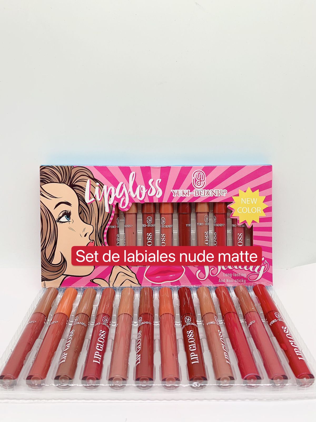 Set de Labiales Nude Matte