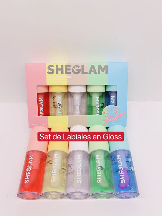 Set de Labiales en Gloss