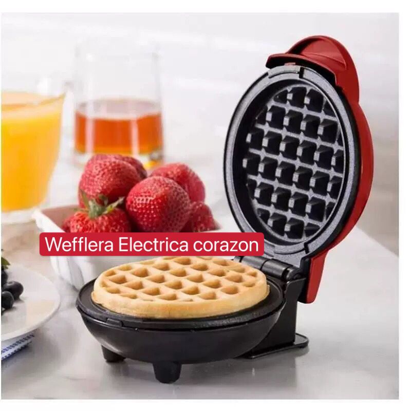 Wafflera Electrica Corazon