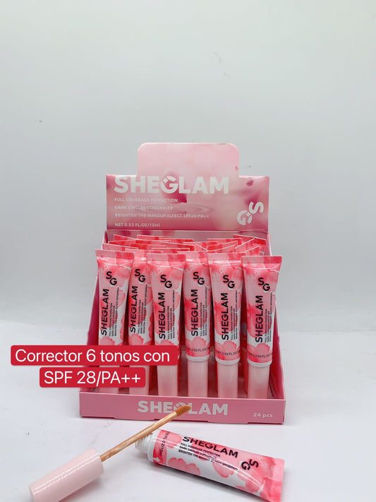 Corrector 6 Tonos con SPF 28/PA++