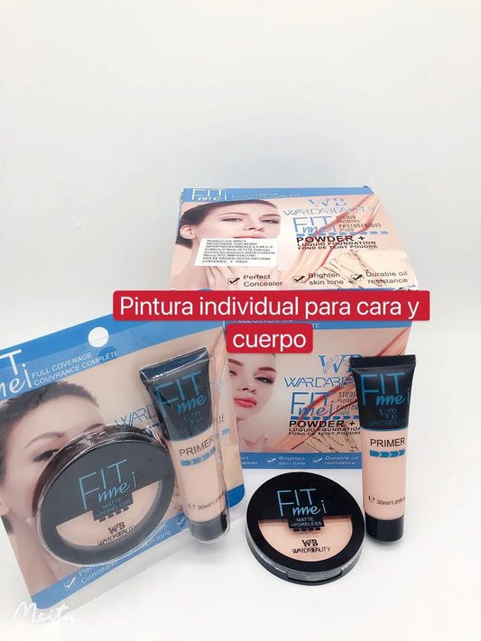 Pintura Individual Para Cara y Cuerpo